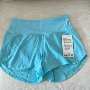 LULU  high rise Speed Up Short lined 4” size 6